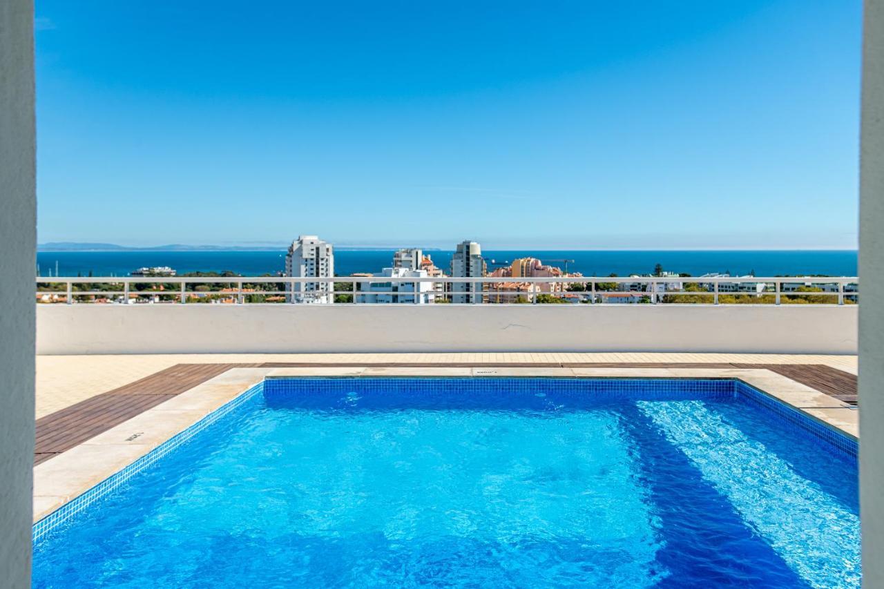 Amazing Sea View Apt With Pool Cascais - Atjoanas Exterior foto